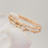 14kt Gold Stargazer Natural Diamond Constellation Ring
